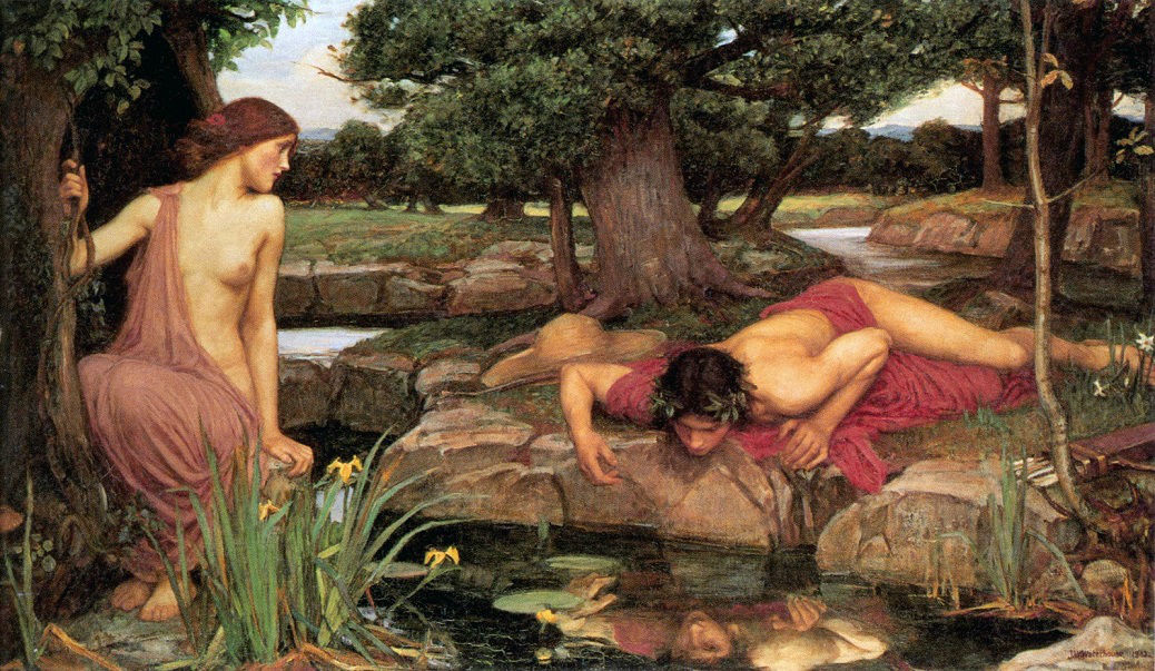 Eco e Narciso - John William Waterhouse
