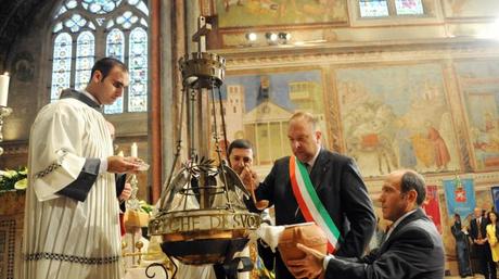 Donazione olio Patrono Italia