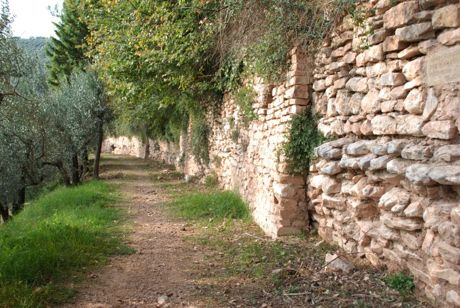 Wall Roman Aqueduct