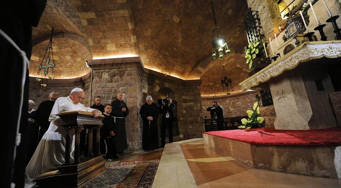 Pope Francis in Assisi