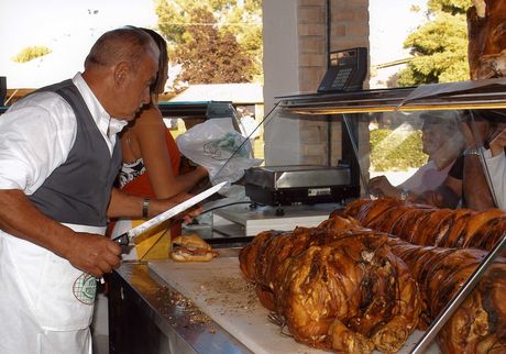 Festival roasted pork