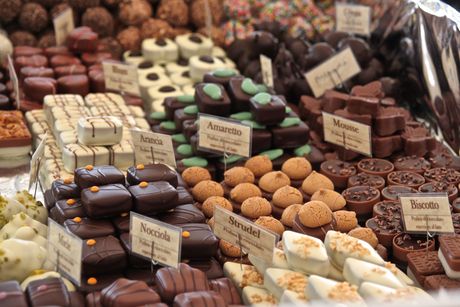 Eurochocolate - chocolates Stand
