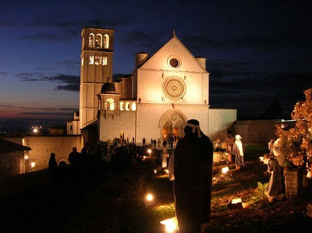 Assisi Natale - Presepi monumentale San Francesco