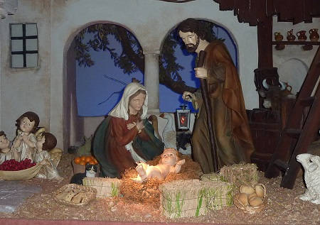 Assisi Christmas nativity