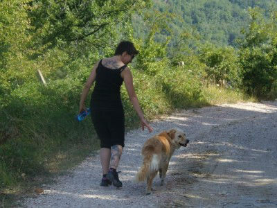Elisabetta e Spettro - Assisi Parco Monte Subasio viaggio alla scoperta di se